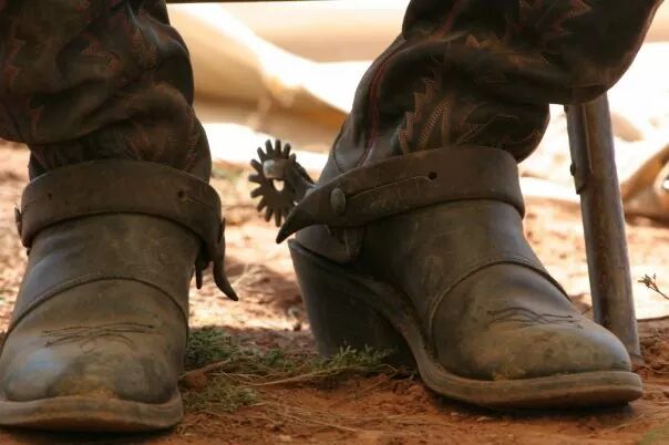 Dusty boots photo by author Bobby Horecka